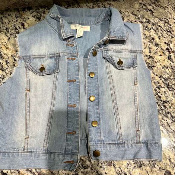 Forever 21 Other - Forever 21 girls..cover up..sleeveless..size 11/12 never worn.